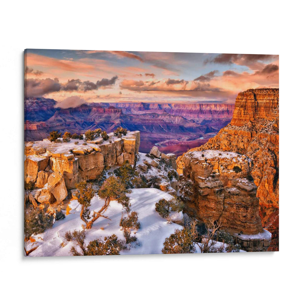Gran Cañón Nevado V - David Drost | Cuadro decorativo de Canvas Lab