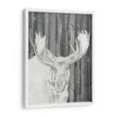 Barnwood Lodge Sketch Ii - Jennifer Goldberger | Cuadro decorativo de Canvas Lab