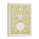Laberinto De Jardín Verde I - J.F. Blondel | Cuadro decorativo de Canvas Lab