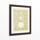 Laberinto De Jardín Verde I - J.F. Blondel | Cuadro decorativo de Canvas Lab