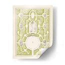 Laberinto De Jardín Verde I - J.F. Blondel | Cuadro decorativo de Canvas Lab