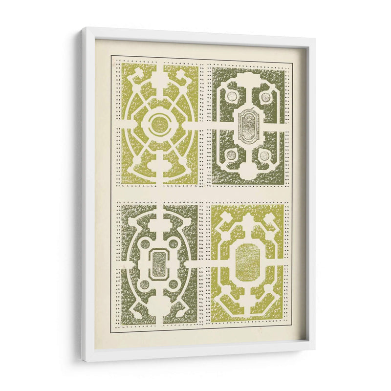 Maze Green Garden Ii - J.F. Blondel | Cuadro decorativo de Canvas Lab