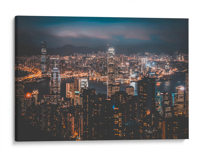 Noche en sintonía | Cuadro decorativo de Canvas Lab