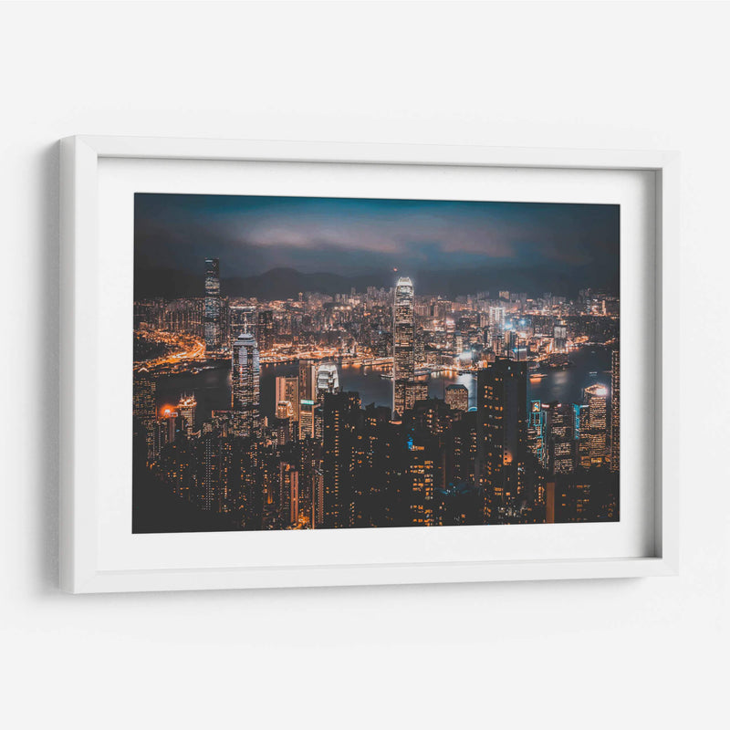 Noche en sintonía | Cuadro decorativo de Canvas Lab