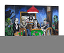 Old school horror poker | Cuadro decorativo de Canvas Lab