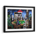 Old school horror poker | Cuadro decorativo de Canvas Lab
