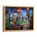 Old school horror poker | Cuadro decorativo de Canvas Lab
