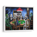 Old school horror poker | Cuadro decorativo de Canvas Lab