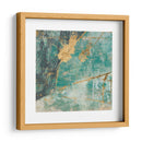 Encaje Teal I - Jennifer Goldberger | Cuadro decorativo de Canvas Lab
