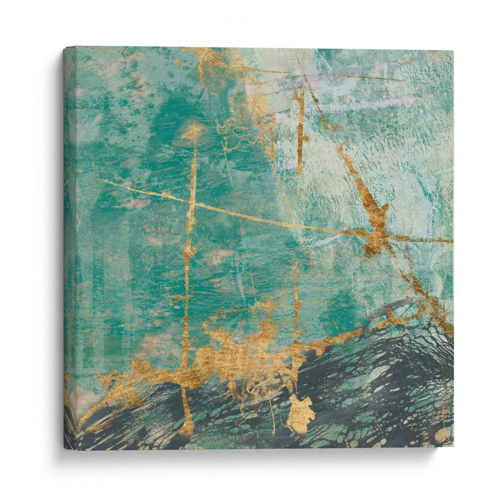 Encaje Teal Ii - Jennifer Goldberger | Cuadro decorativo de Canvas Lab