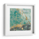 Encaje Teal Ii - Jennifer Goldberger | Cuadro decorativo de Canvas Lab