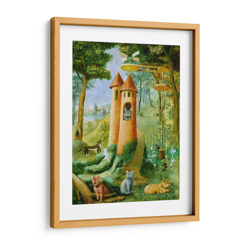 Paraíso de gatos - Remedios Varo | Cuadro decorativo de Canvas Lab