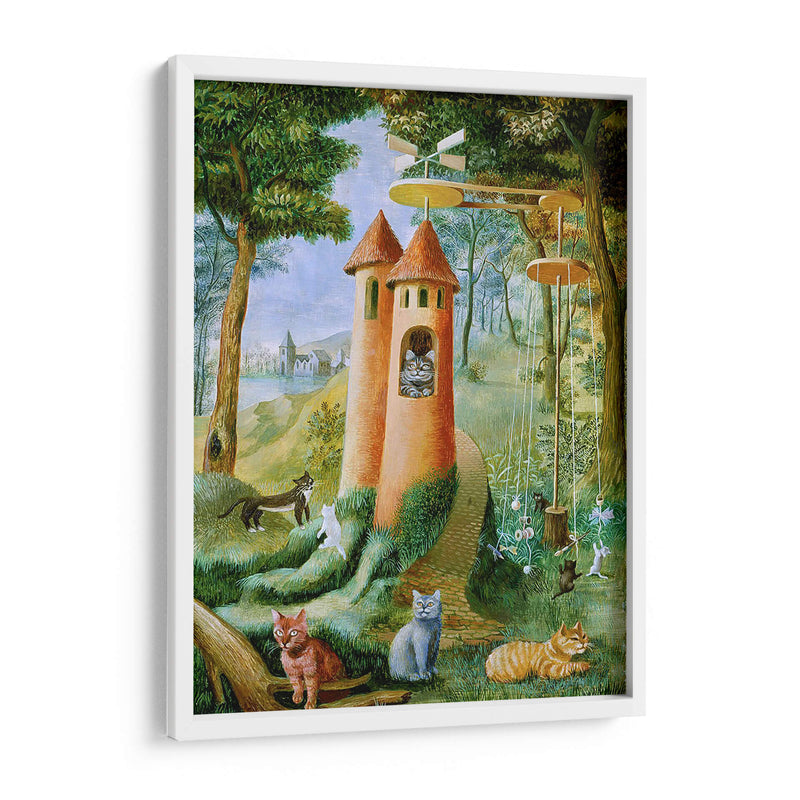 Paraíso de gatos - Remedios Varo | Cuadro decorativo de Canvas Lab