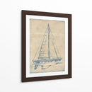 Yate Blueprint Iv - Ethan Harper | Cuadro decorativo de Canvas Lab