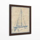 Yate Blueprint Iv - Ethan Harper | Cuadro decorativo de Canvas Lab