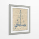 Yate Blueprint Iv - Ethan Harper | Cuadro decorativo de Canvas Lab