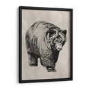 Pluma Y Tinta Oso I - Naomi McCavitt | Cuadro decorativo de Canvas Lab