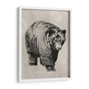 Pluma Y Tinta Oso I - Naomi McCavitt | Cuadro decorativo de Canvas Lab