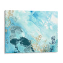 Aqua Wave Form Ii - June Erica Vess | Cuadro decorativo de Canvas Lab