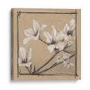 Estudio Floral Blanco I - Ethan Harper | Cuadro decorativo de Canvas Lab
