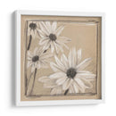 Estudio Floral Blanco Ii - Ethan Harper | Cuadro decorativo de Canvas Lab