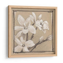 Estudio Floral Blanco Iii - Ethan Harper | Cuadro decorativo de Canvas Lab