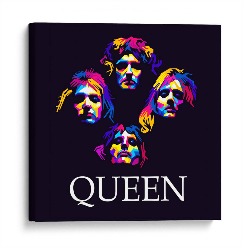 Queen de colores | Cuadro decorativo de Canvas Lab