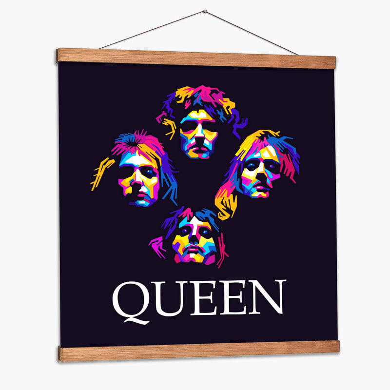 Queen de colores | Cuadro decorativo de Canvas Lab
