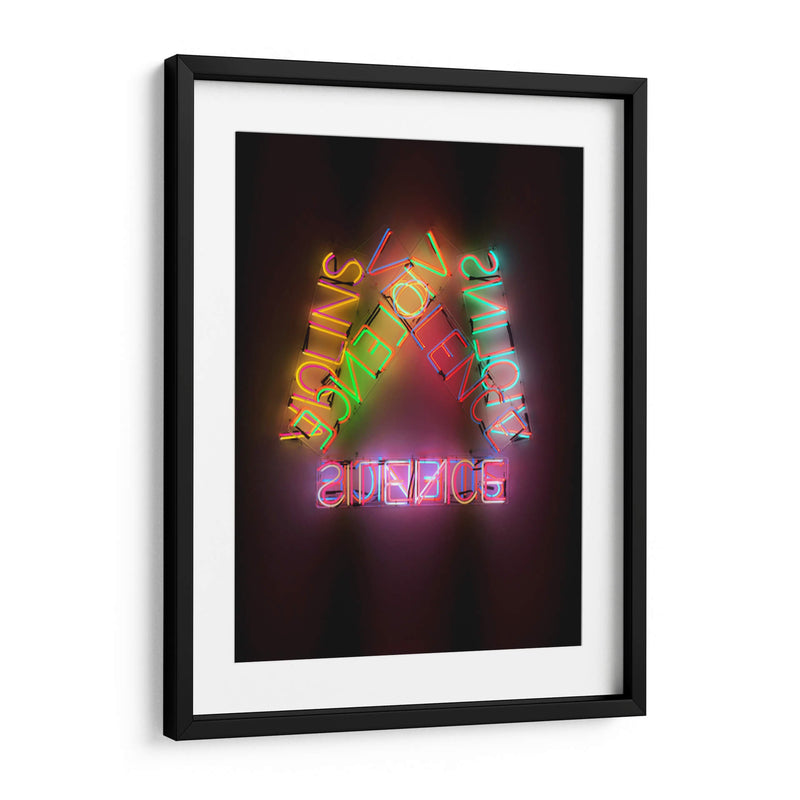 Silence to violence | Cuadro decorativo de Canvas Lab