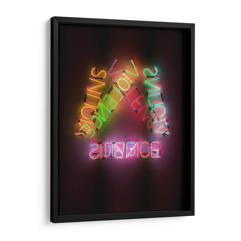 Silence to violence | Cuadro decorativo de Canvas Lab