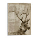 Sepia Alces - Jennifer Goldberger | Cuadro decorativo de Canvas Lab