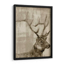 Sepia Alces - Jennifer Goldberger | Cuadro decorativo de Canvas Lab