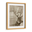 Sepia Alces - Jennifer Goldberger | Cuadro decorativo de Canvas Lab