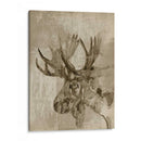 Sepia Alce - Jennifer Goldberger | Cuadro decorativo de Canvas Lab