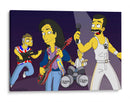 Simpsons Queen | Cuadro decorativo de Canvas Lab