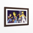 Simpsons Queen | Cuadro decorativo de Canvas Lab