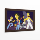 Simpsons Queen | Cuadro decorativo de Canvas Lab