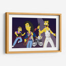 Simpsons Queen | Cuadro decorativo de Canvas Lab