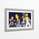 Simpsons Queen | Cuadro decorativo de Canvas Lab