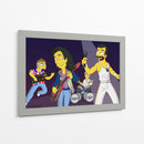 Simpsons Queen | Cuadro decorativo de Canvas Lab