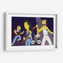 Simpsons Queen | Cuadro decorativo de Canvas Lab