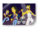 Simpsons Queen | Cuadro decorativo de Canvas Lab