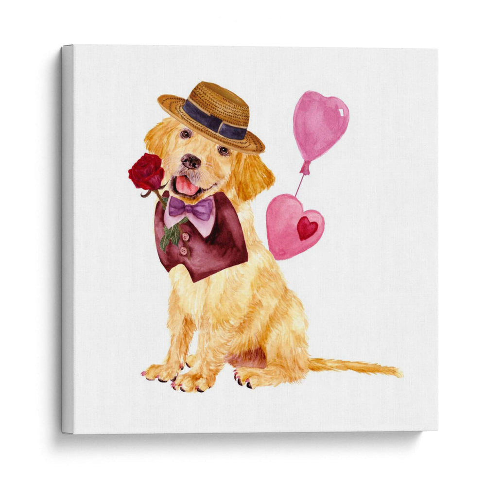 Cachorro De San Valentín V - Melissa Wang | Cuadro decorativo de Canvas Lab