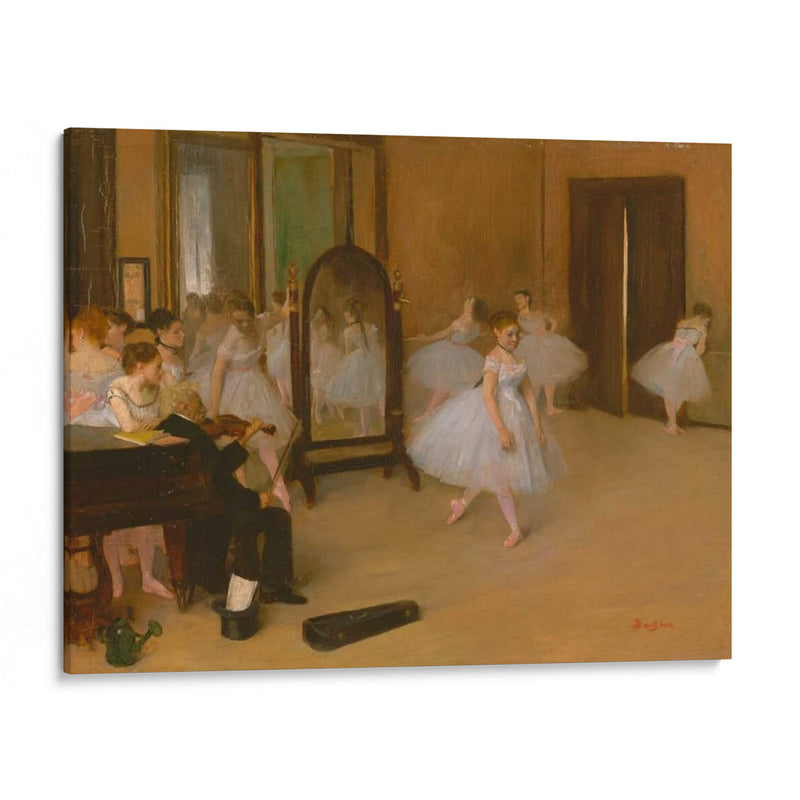 La Clase De Baile - Edgar Degas | Cuadro decorativo de Canvas Lab