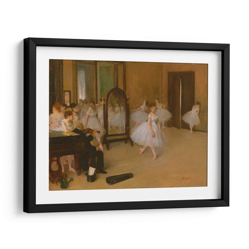 La Clase De Baile - Edgar Degas | Cuadro decorativo de Canvas Lab