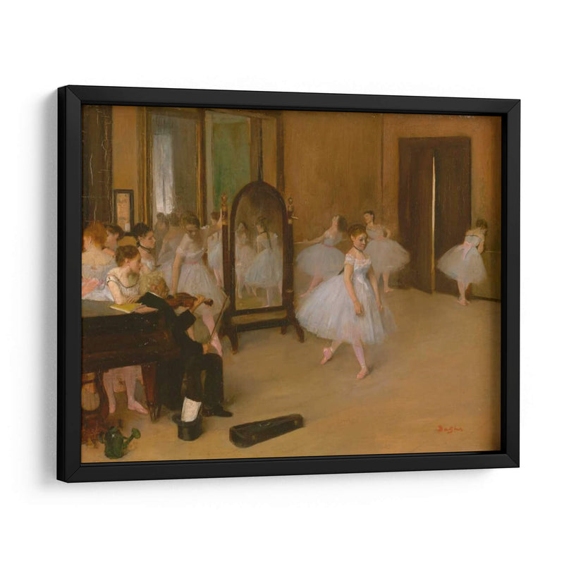 La Clase De Baile - Edgar Degas | Cuadro decorativo de Canvas Lab