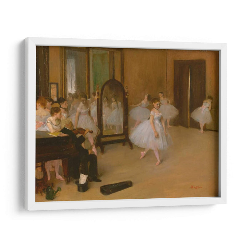 La Clase De Baile - Edgar Degas | Cuadro decorativo de Canvas Lab