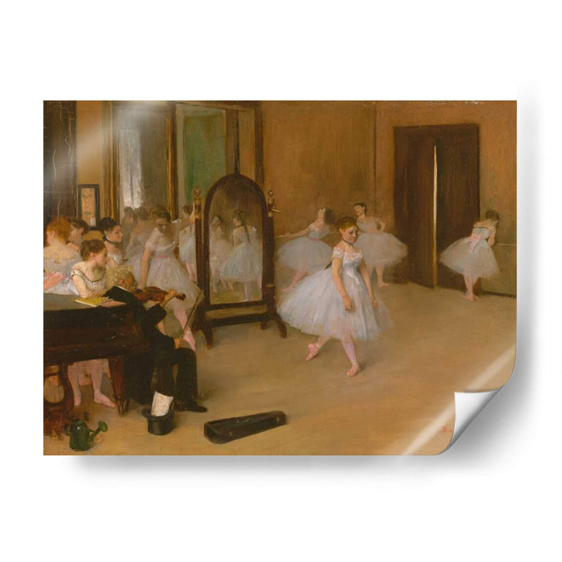 La Clase De Baile - Edgar Degas | Cuadro decorativo de Canvas Lab