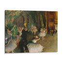 El Ensayo Del Ballet En El Escenario. - Edgar Degas | Cuadro decorativo de Canvas Lab