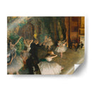 El Ensayo Del Ballet En El Escenario. - Edgar Degas | Cuadro decorativo de Canvas Lab